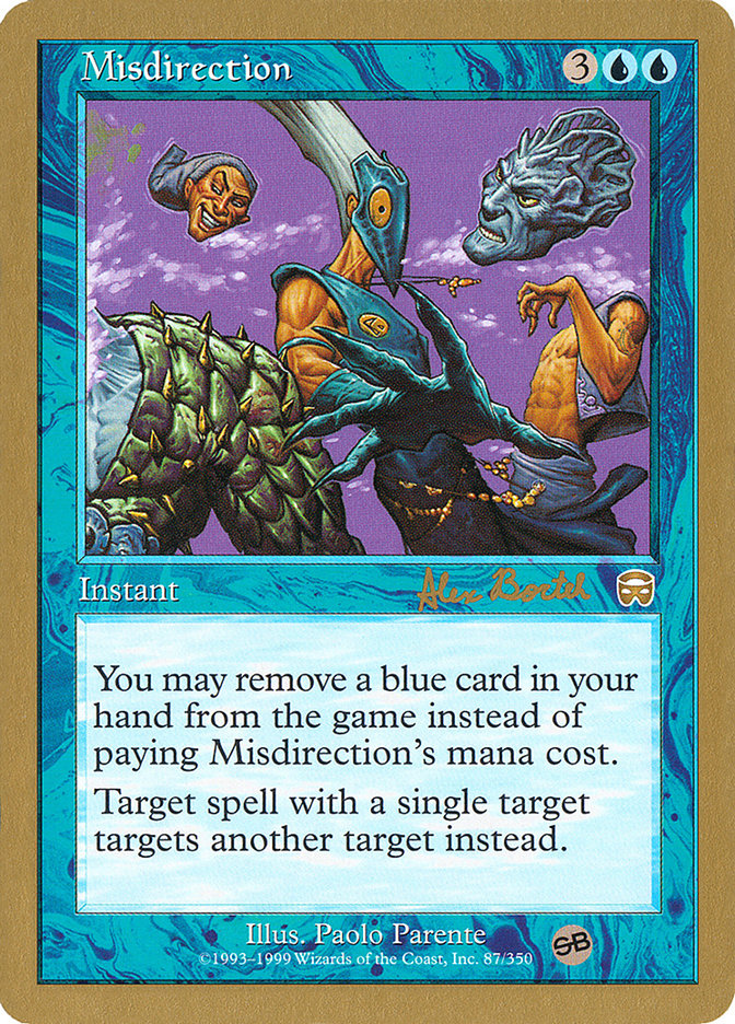 Misdirection (Alex Borteh) (SB) [World Championship Decks 2001] | Mega City Incorporated