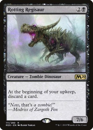 Rotting Regisaur [Core Set 2020 Promos] | Mega City Incorporated