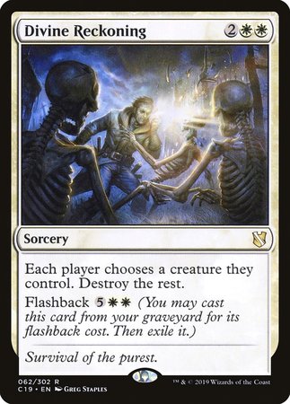 Divine Reckoning [Commander 2019] | Mega City Incorporated