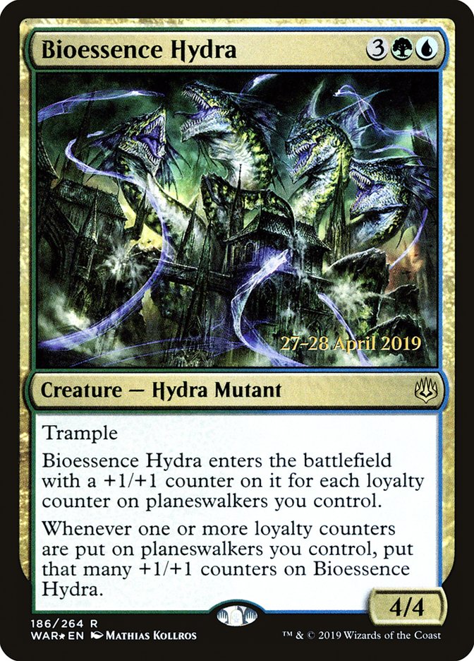 Bioessence Hydra  [War of the Spark Prerelease Promos] | Mega City Incorporated