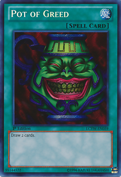 Pot of Greed [LCYW-EN059] Secret Rare | Mega City Incorporated