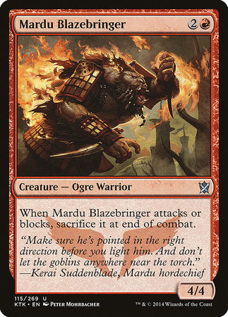 Mardu Blazebringer [Khans of Tarkir] | Mega City Incorporated