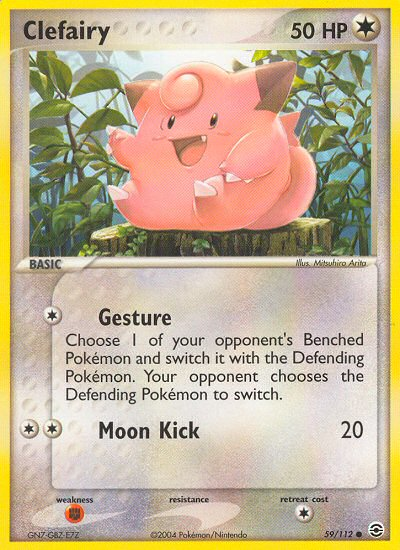 Clefairy (59/112) [EX: FireRed & LeafGreen] | Mega City Incorporated