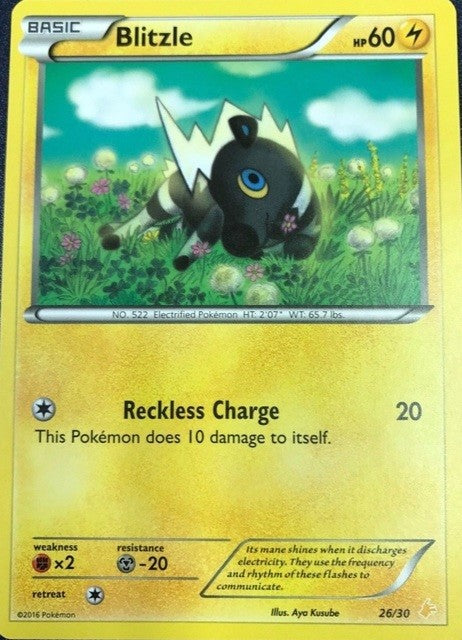 Blitzle (26/30) [XY: Trainer Kit 3 - Pikachu Libre] | Mega City Incorporated