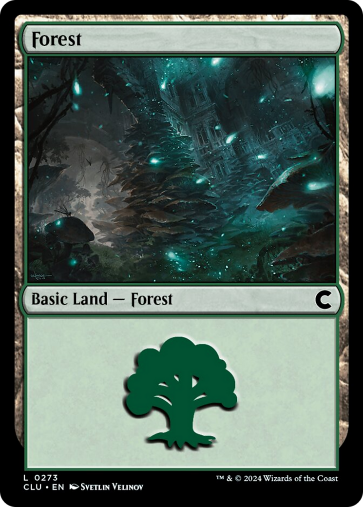 Forest (0273) [Ravnica: Clue Edition] | Mega City Incorporated