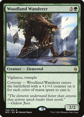 Woodland Wanderer [Battle for Zendikar] | Mega City Incorporated