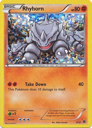 Rhyhorn (8/12) [McDonald's Promos: 2015 Collection] | Mega City Incorporated