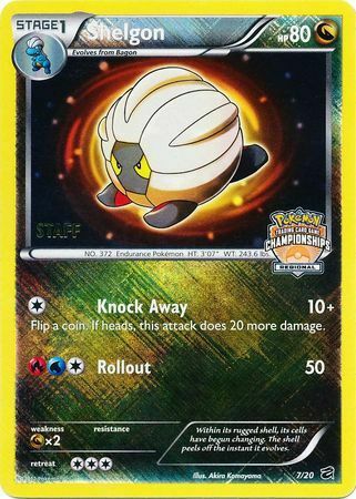 Shelgon (7/20) (Regional Championship Promo Staff) [Black & White: Dragon Vault] | Mega City Incorporated