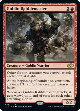 Goblin Rabblemaster [Jumpstart 2022] | Mega City Incorporated