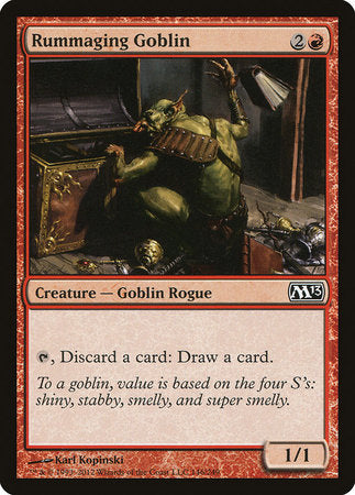 Rummaging Goblin [Magic 2013] | Mega City Incorporated