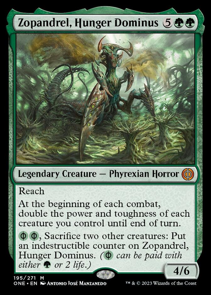 Zopandrel, Hunger Dominus [Phyrexia: All Will Be One] | Mega City Incorporated