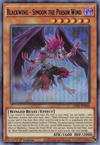 Blackwing - Simoon the Poison Wind (Purple) [LDS2-EN040] Ultra Rare | Mega City Incorporated