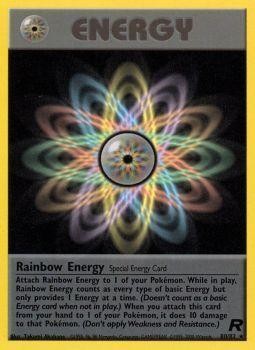 Rainbow Energy (80/82) [Team Rocket Unlimited] | Mega City Incorporated