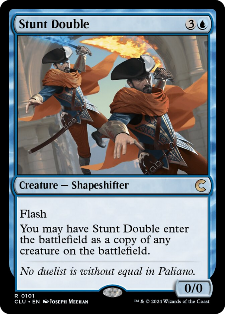 Stunt Double [Ravnica: Clue Edition] | Mega City Incorporated