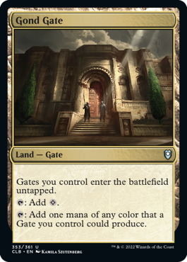 Gond Gate [Commander Legends: Battle for Baldur's Gate] | Mega City Incorporated