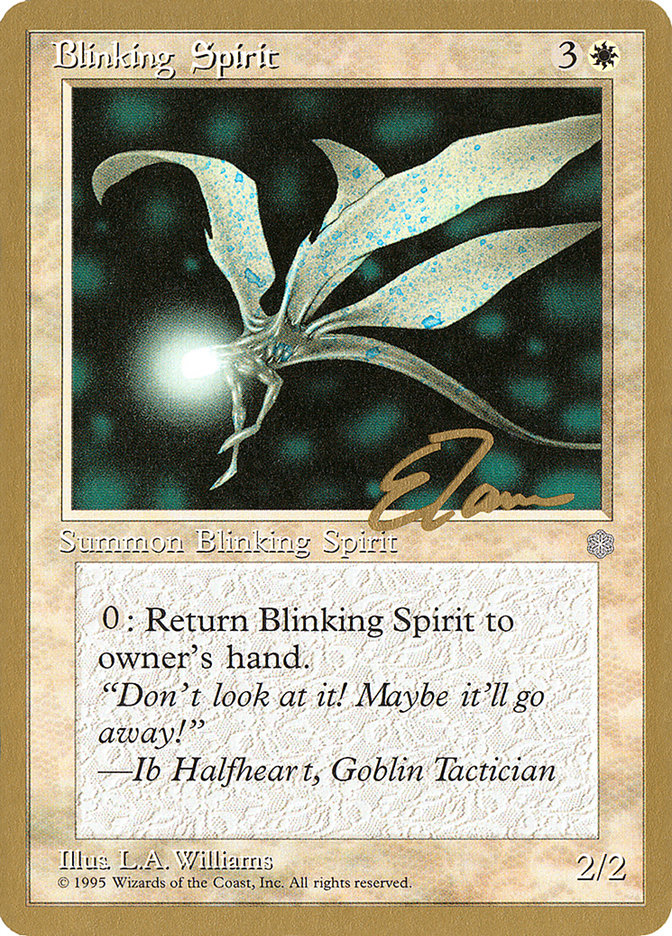 Blinking Spirit (Eric Tam) [Pro Tour Collector Set] | Mega City Incorporated