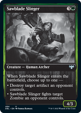 Sawblade Slinger [Innistrad: Double Feature] | Mega City Incorporated