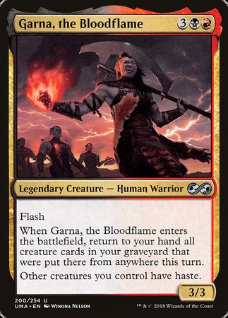 Garna, the Bloodflame [Ultimate Masters] | Mega City Incorporated