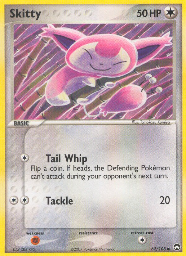 Skitty (62/108) [EX: Power Keepers] | Mega City Incorporated