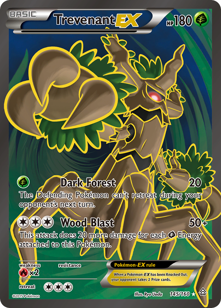 Trevenant EX (145/160) [XY: Primal Clash] | Mega City Incorporated