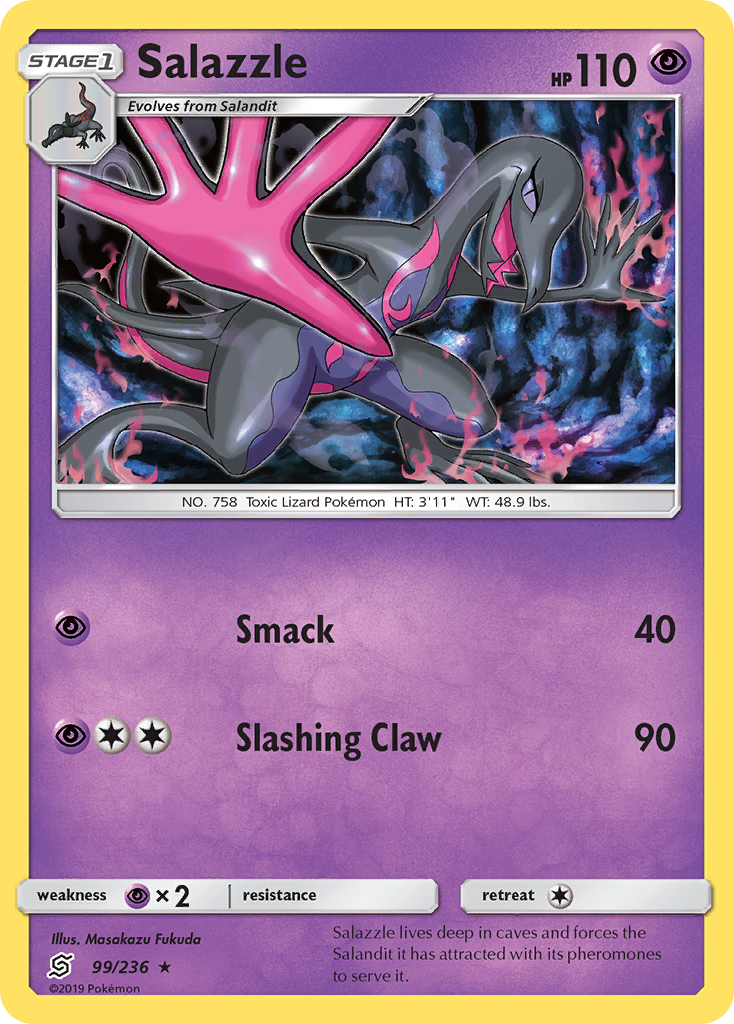 Salazzle (99/236) [Sun & Moon: Unified Minds] | Mega City Incorporated