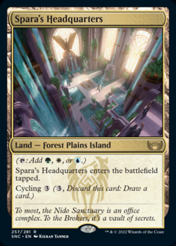 Spara's Headquarters [Streets of New Capenna] | Mega City Incorporated