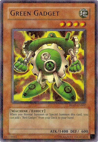 Green Gadget [HL05-EN002] Parallel Rare | Mega City Incorporated