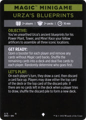 Urza's Blueprints (Magic Minigame) [The Brothers' War Minigame] | Mega City Incorporated