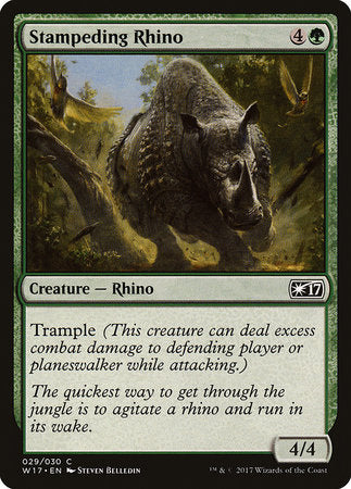 Stampeding Rhino [Welcome Deck 2017] | Mega City Incorporated