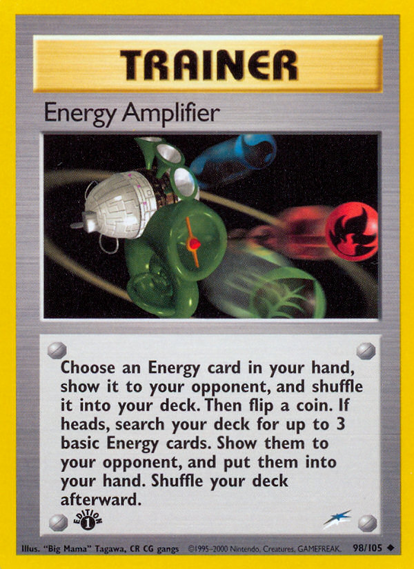 Energy Amplifier (98/105) [Neo Destiny 1st Edition] | Mega City Incorporated