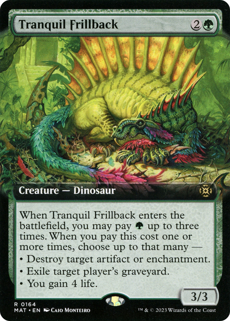 Tranquil Frillback (Extended Art) [March of the Machine: The Aftermath] | Mega City Incorporated