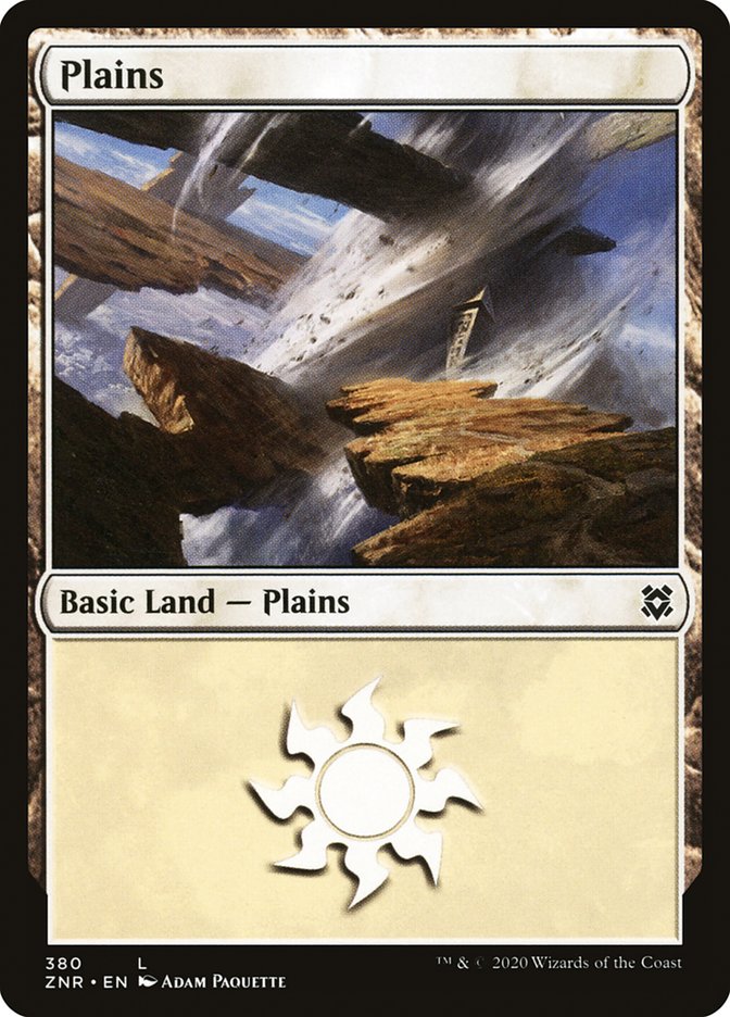 Plains (380) [Zendikar Rising] | Mega City Incorporated