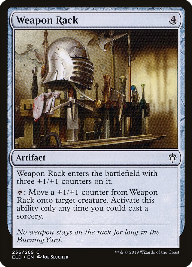 Weapon Rack [Throne of Eldraine] | Mega City Incorporated