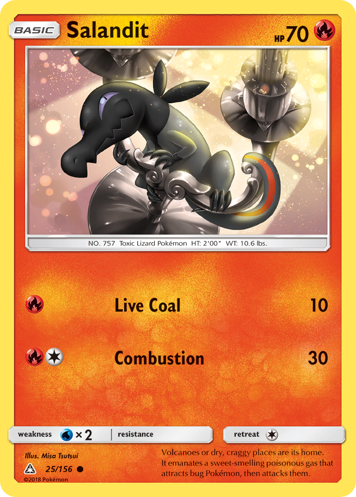 Salandit (25/156) [Sun & Moon: Ultra Prism] | Mega City Incorporated