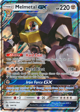 Melmetal GX (SM178) (Jumbo Card) [Sun & Moon: Black Star Promos] | Mega City Incorporated