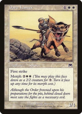Daru Lancer [Onslaught] | Mega City Incorporated