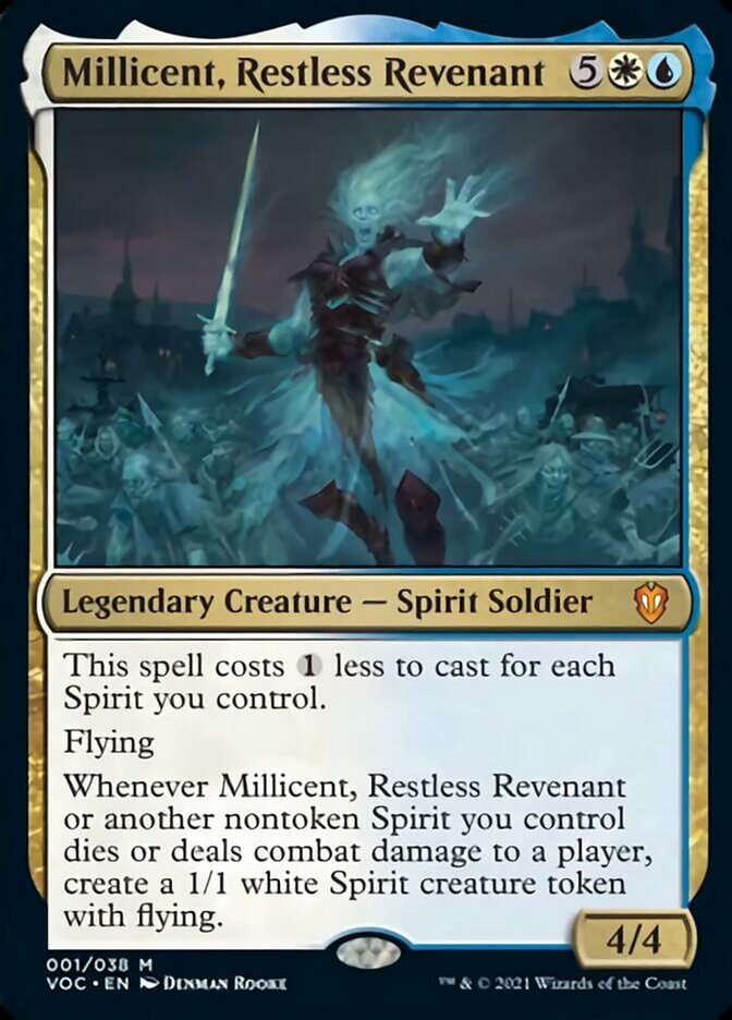 Millicent, Restless Revenant (Display Commander) [Innistrad: Crimson Vow Commander] | Mega City Incorporated