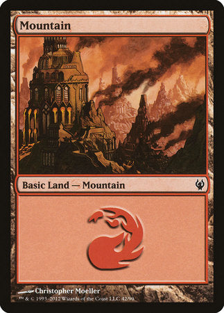 Mountain (42) [Duel Decks: Izzet vs. Golgari] | Mega City Incorporated