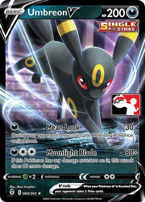 Umbreon V (094/203) [Prize Pack Series One] | Mega City Incorporated