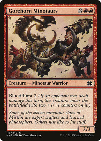 Gorehorn Minotaurs [Modern Masters 2015] | Mega City Incorporated