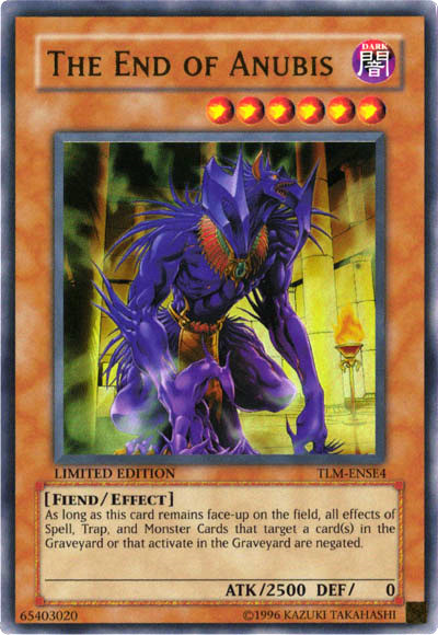 The End of Anubis [TLM-ENSE4] Ultra Rare | Mega City Incorporated
