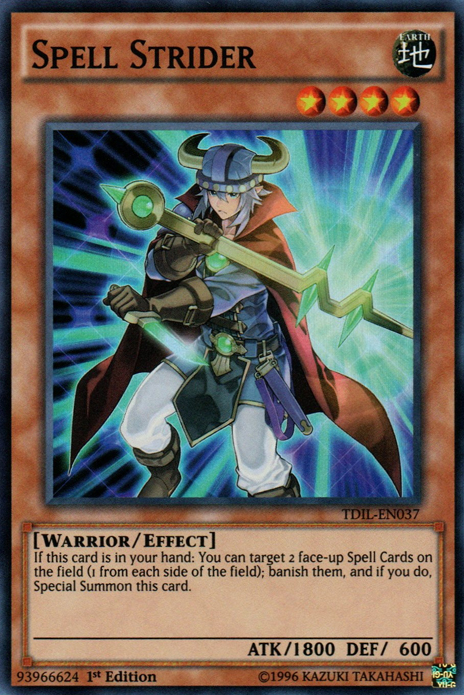 Spell Strider [TDIL-EN037] Super Rare | Mega City Incorporated