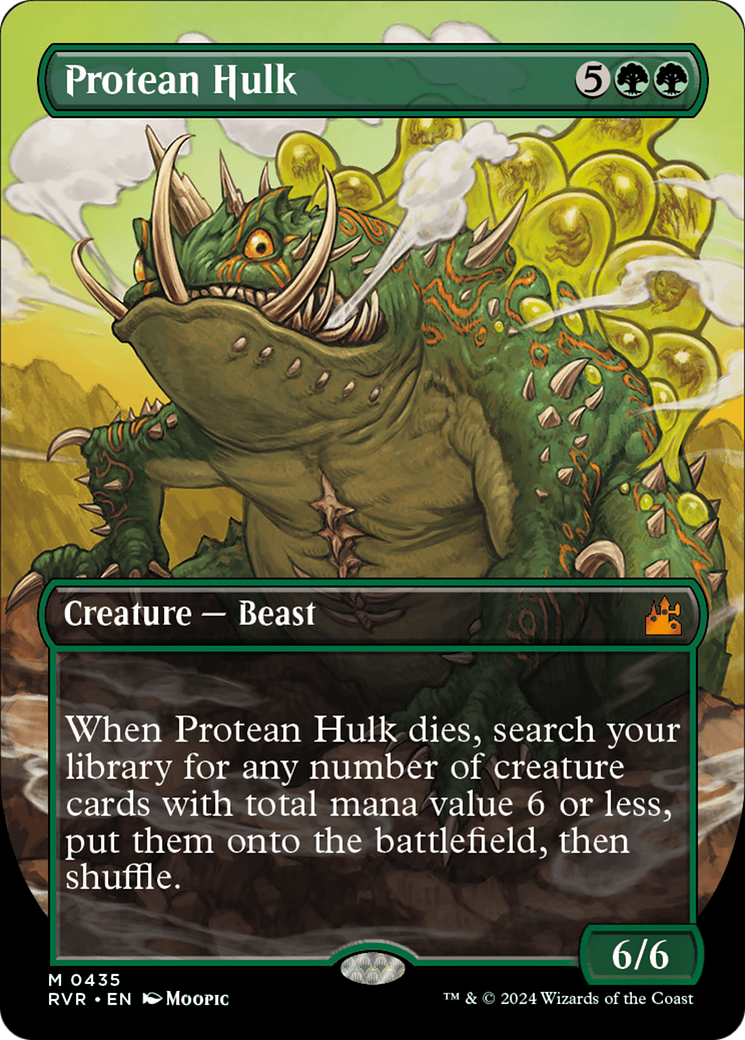 Protean Hulk (Anime Borderless) [Ravnica Remastered] | Mega City Incorporated