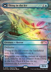 Thing in the Ice // Awoken Horror (Borderless Alternate Art) [Regional Championship Qualifiers 2023] | Mega City Incorporated