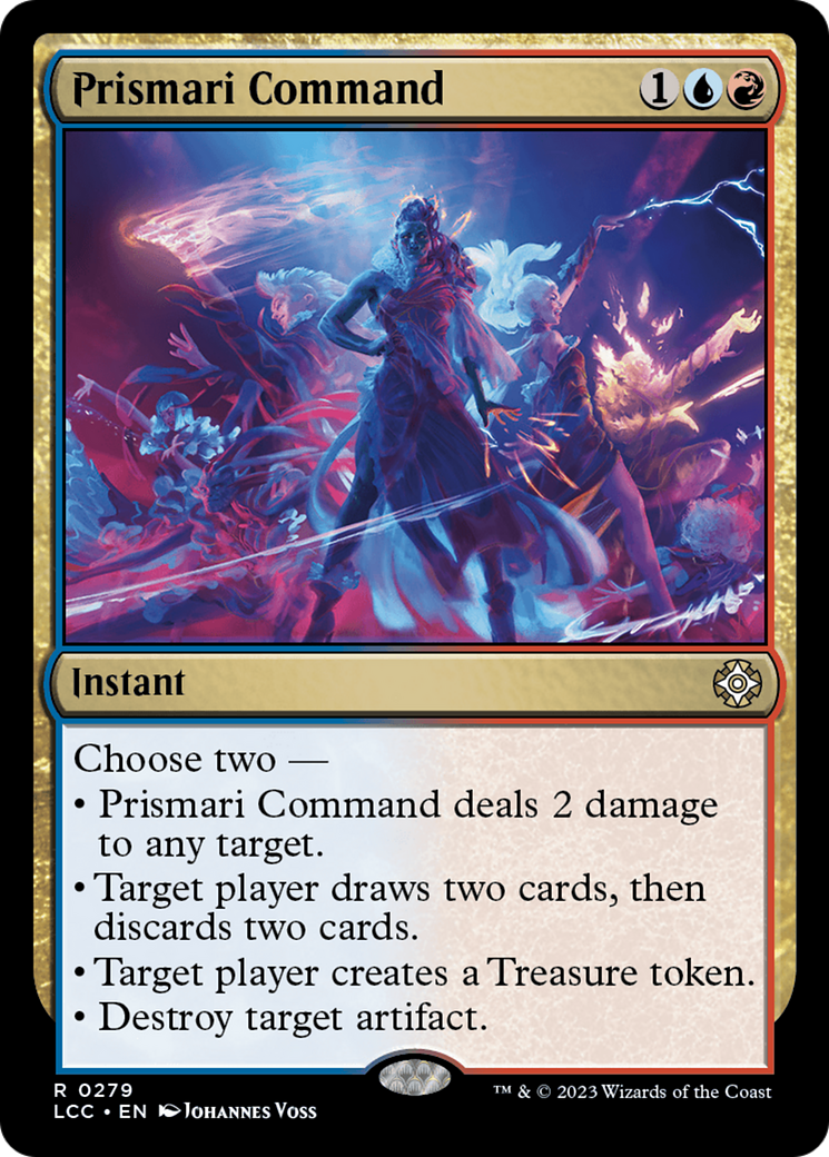 Prismari Command [The Lost Caverns of Ixalan Commander] | Mega City Incorporated