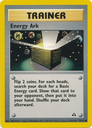 Energy Ark (75/75) [Neo Discovery Unlimited] | Mega City Incorporated