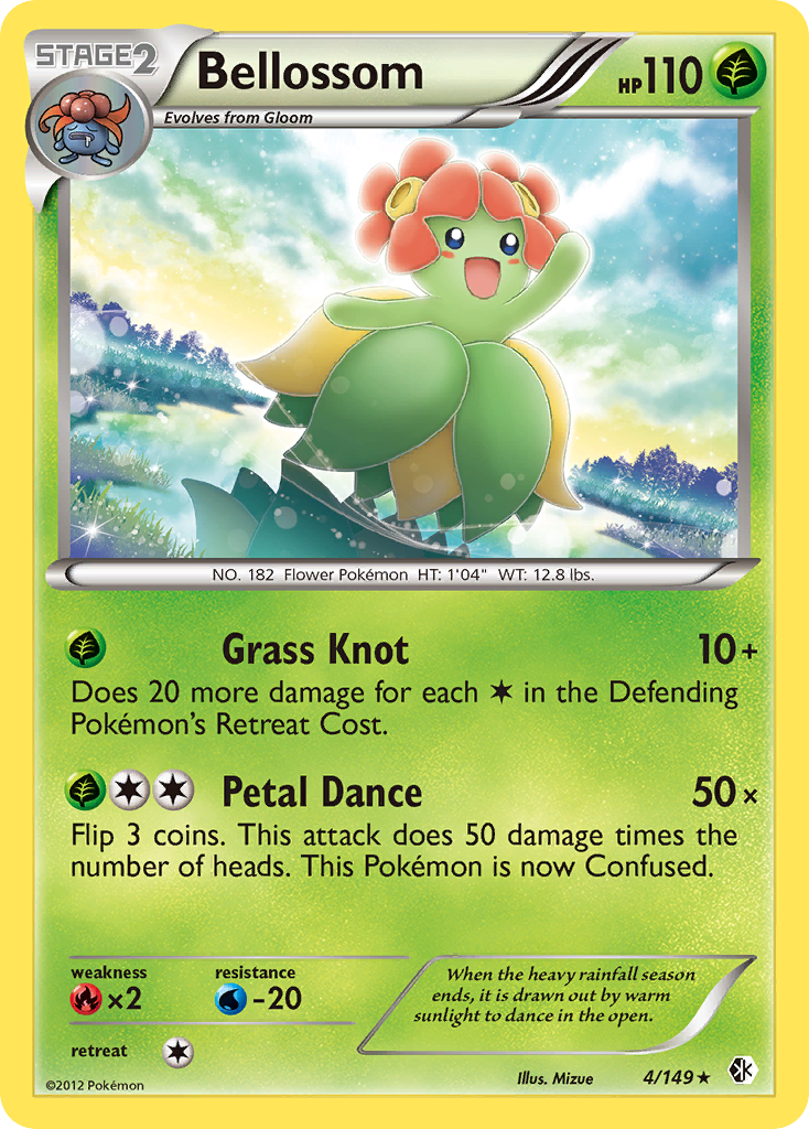 Bellossom (4/149) [Black & White: Boundaries Crossed] | Mega City Incorporated