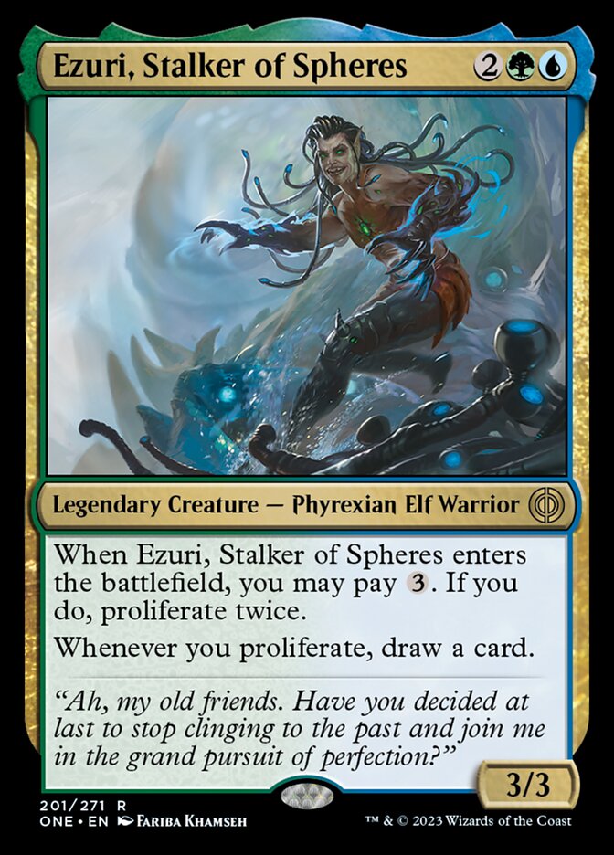 Ezuri, Stalker of Spheres [Phyrexia: All Will Be One] | Mega City Incorporated