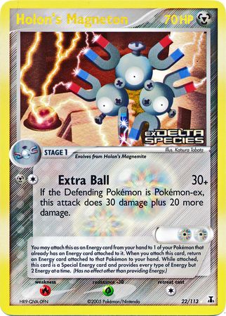 Holon's Magneton (22/113) (Stamped) [EX: Delta Species] | Mega City Incorporated