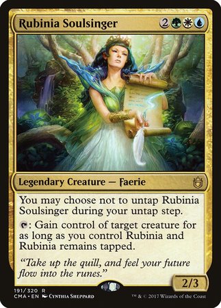 Rubinia Soulsinger [Commander Anthology] | Mega City Incorporated